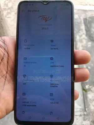 Itel S23 128 GB Black