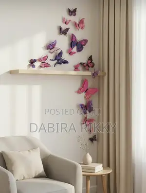 3D Butterfly Wall Stickers – Beautiful Aesthetic Wall Decor