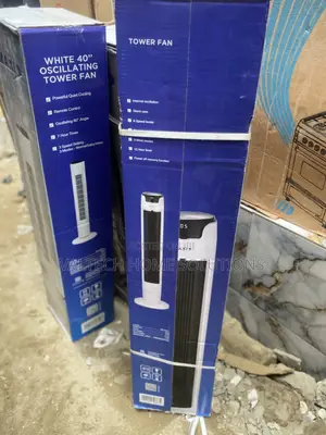 Maxi Tower Fan With Remote – Perfect for Home Office