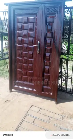 Iron Double Door