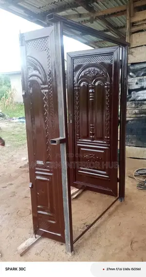 Iron Double Door
