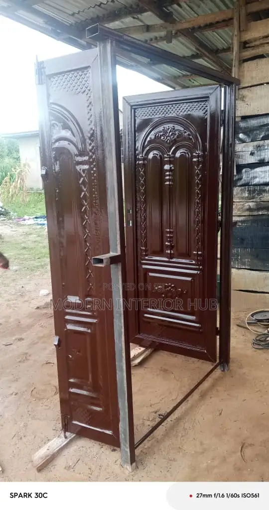 Iron Double Door