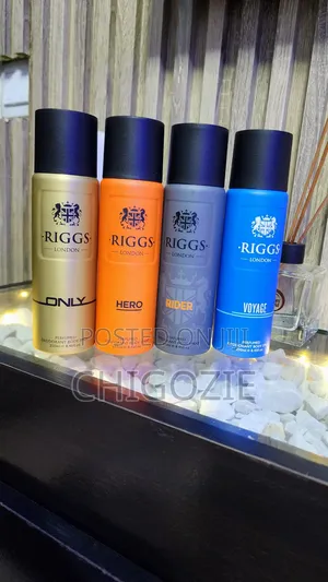 Riggs London Perfumed Deodorant Body Spray 250ml