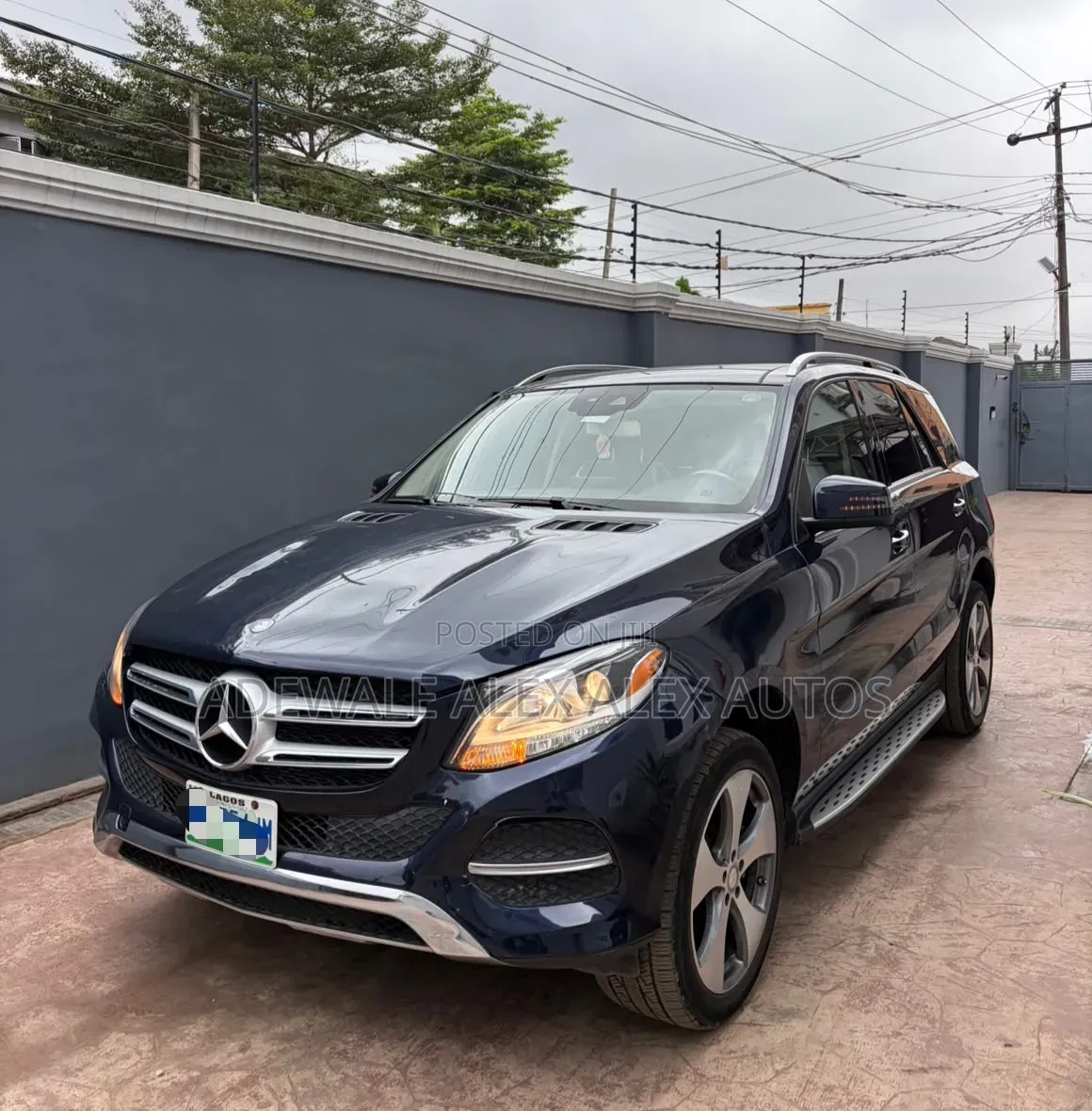 Mercedes-Benz GLE-Class 2016 Blue
