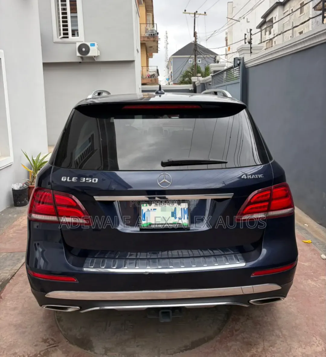 Mercedes-Benz GLE-Class 2016 Blue