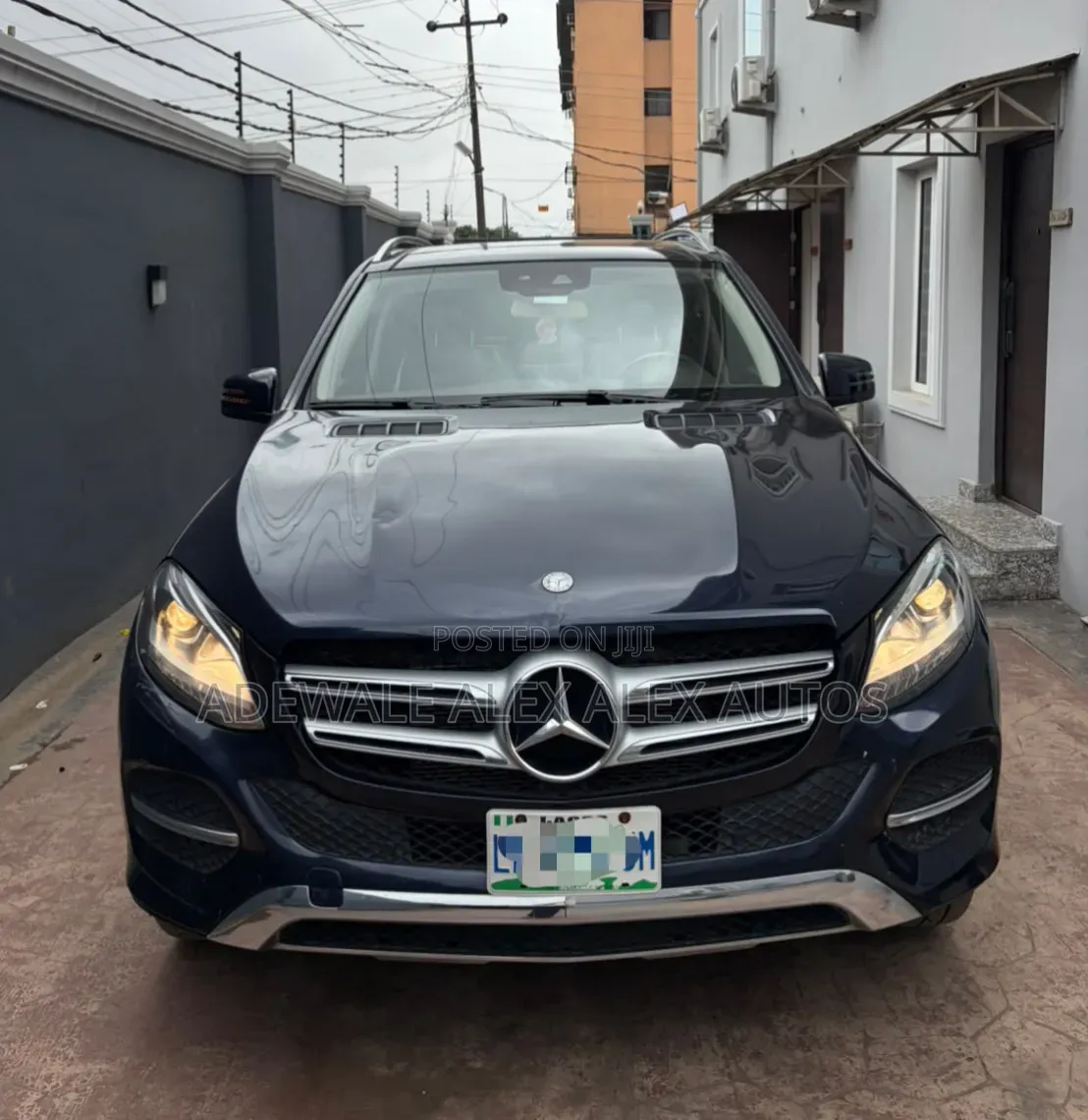 Mercedes-Benz GLE-Class 2016 Blue