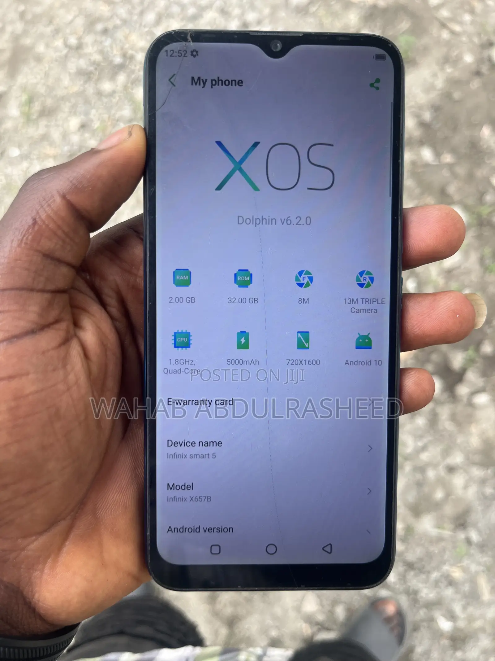Infinix Smart 5 32 GB Blue