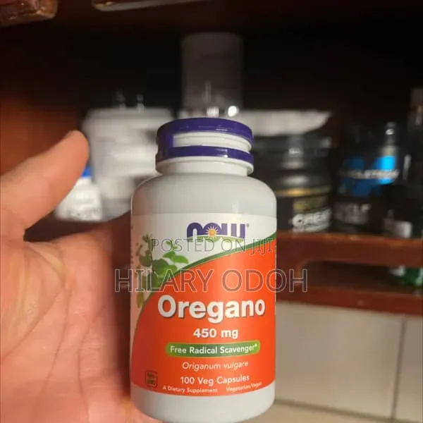 NOW Oregano 450 Mg,100 Veg Caps
