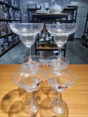 6-Piece Margarita Glassware and Dessert Set