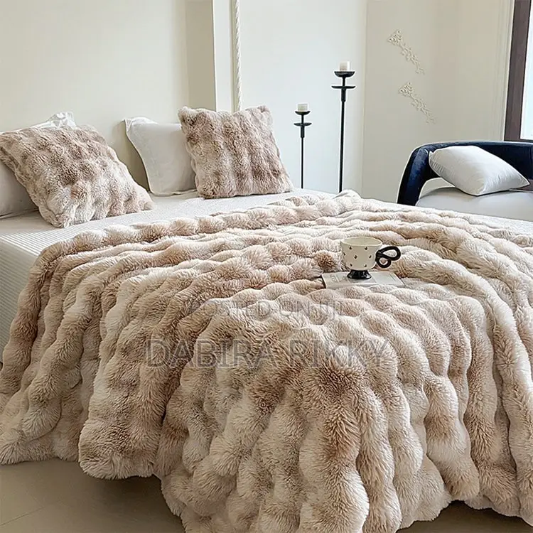 3 in 1 High Quality Fluffy Blanket 200 X 230cm