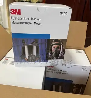 3M Full Face Mask Respirator With Cartridge