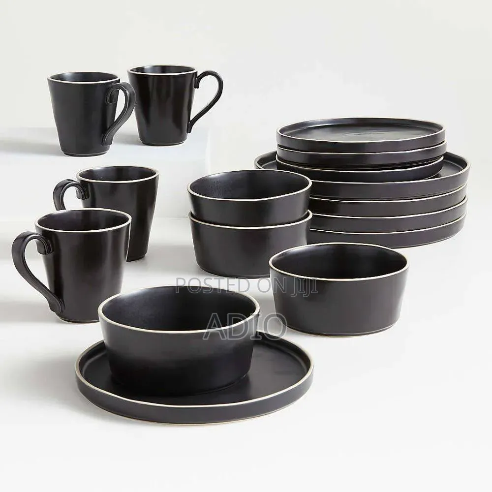 16 Pieces Ceramic Plate