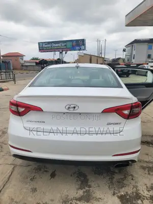 Hyundai Sonata Sport Sedan FWD (2.4L 4cyl 6A) 2017 White