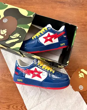 Kidsuper X Bape Sta World Cup Sneakers