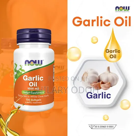 NOW Foods Garlic Oil 1500 Mg