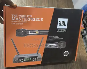 JBL Vm-8000 Professional Dual Wireless Microphone System