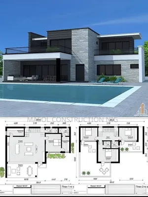 Contemporary Home Design Floor Arrangement
