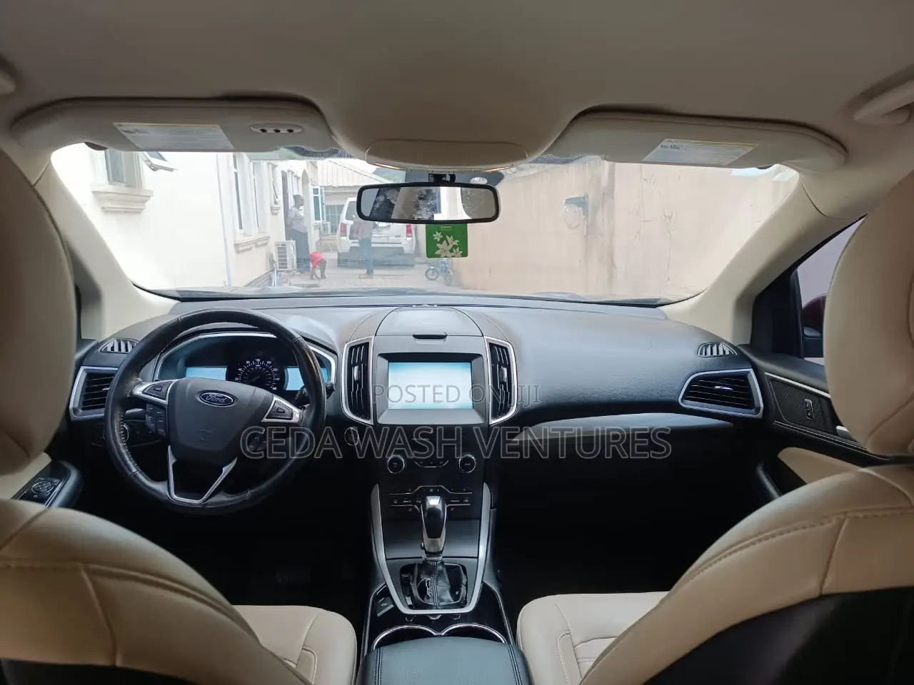 Ford Edge SEL AWD 2019 Red