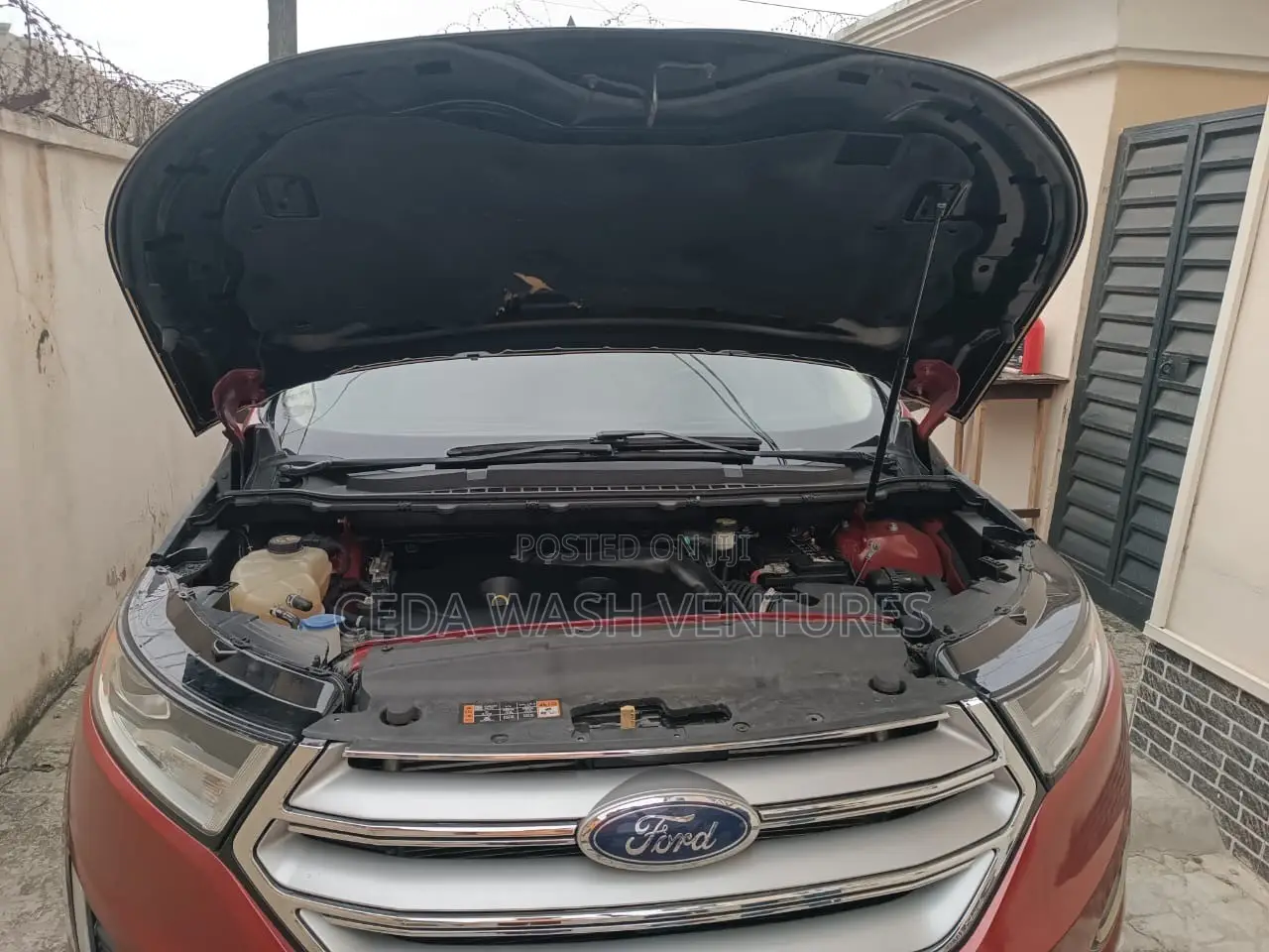 Ford Edge SEL AWD 2019 Red