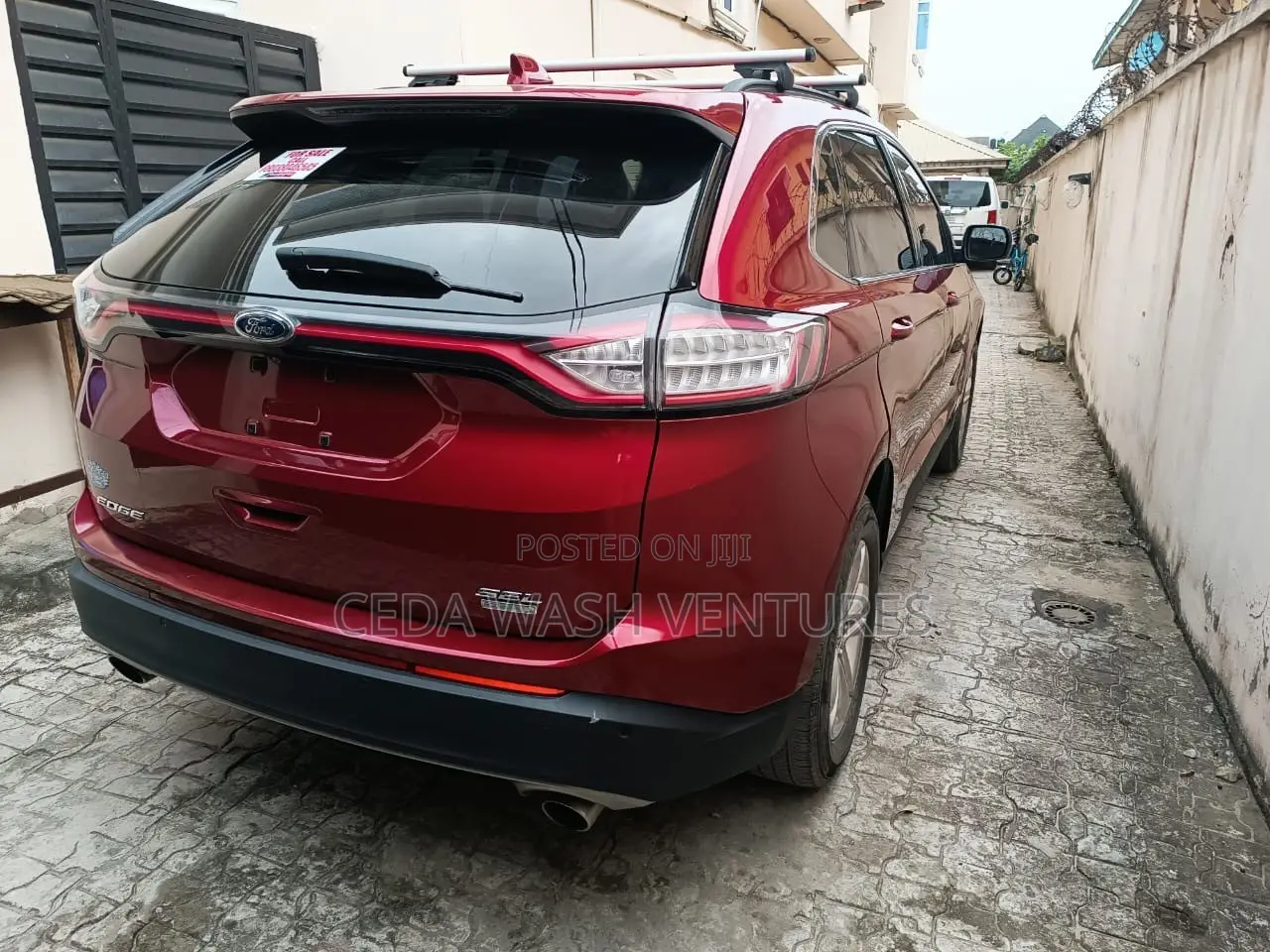Ford Edge SEL AWD 2019 Red