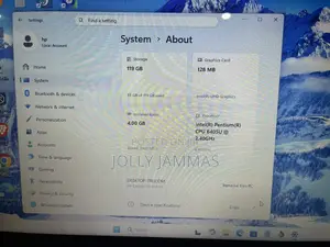 Laptop HP 15-dw3031 4GB Intel Pentium SSD 128GB