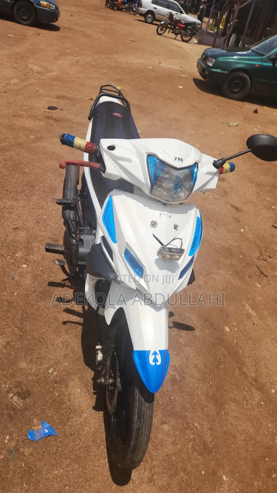TVS Neo NX 2023 White