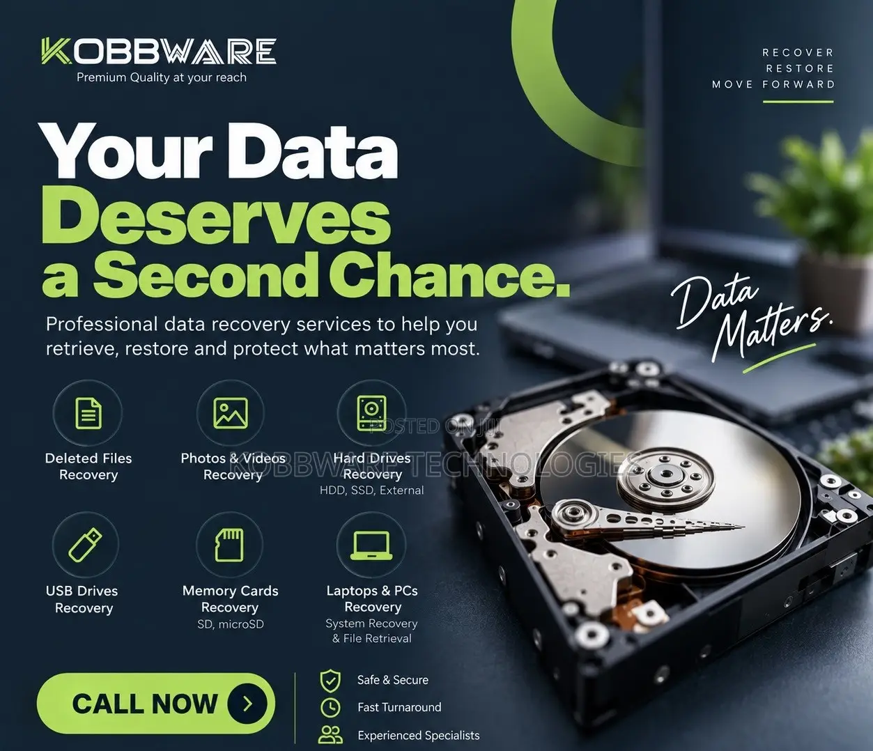 Hard Drive Recovery • Data Recovery
