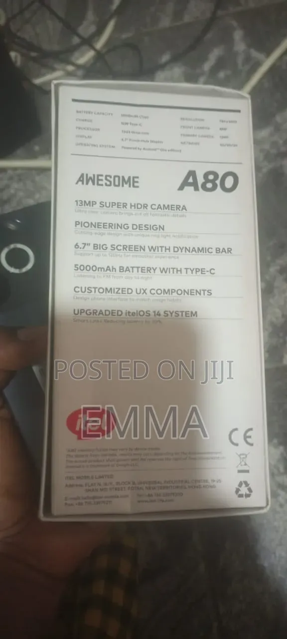 Itel A80 128 GB Gray