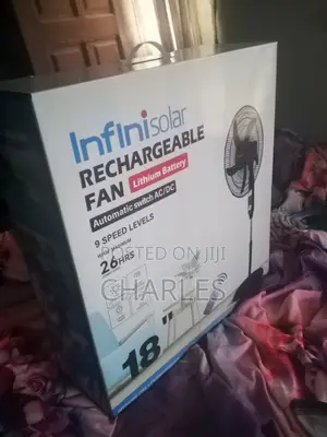 Infini-Solar Rechargeable Fan