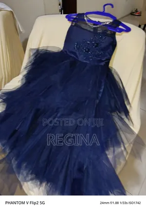 Dark Blue Balls Gown