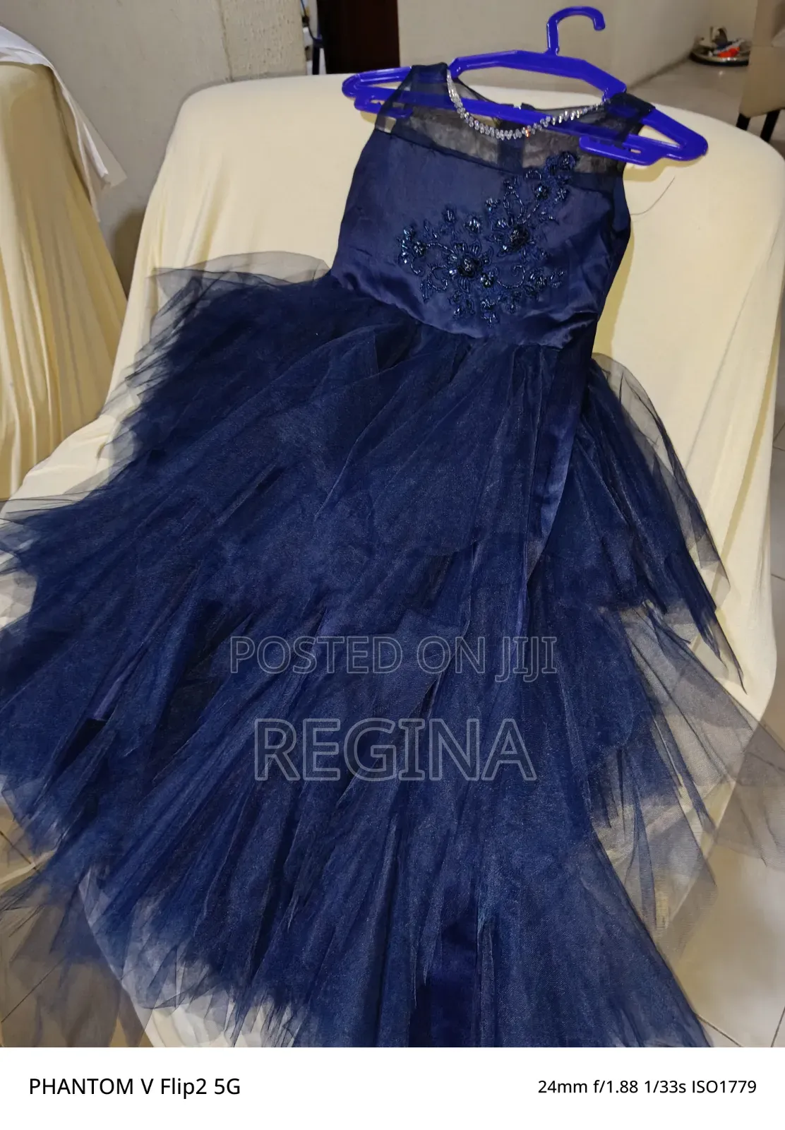Dark Blue Balls Gown