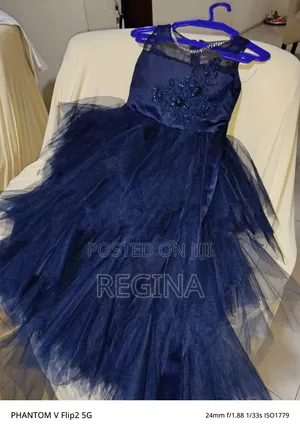 Dark Blue Balls Gown