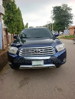 Toyota Highlander 2008 Blue