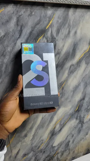 New Samsung Galaxy S21 Ultra 5G 128 GB Black