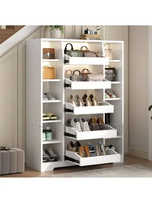 Shoe Rack and Cabinet