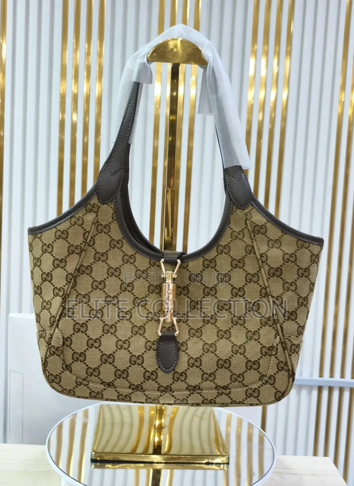 High Quality Gucci Leather Bag It's leather . Available as Displayed
