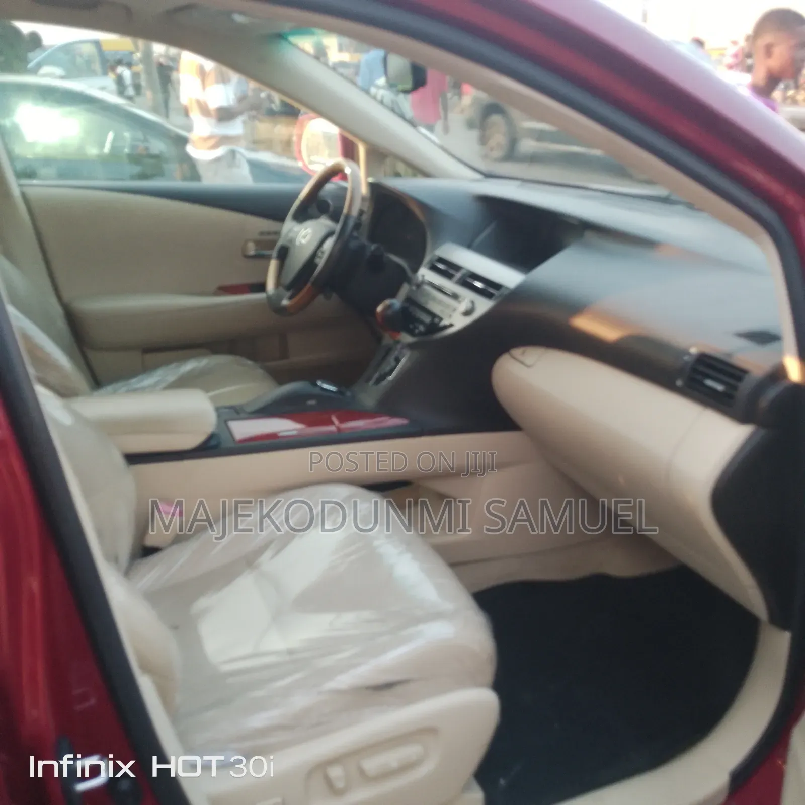 Lexus RX 2010 Red