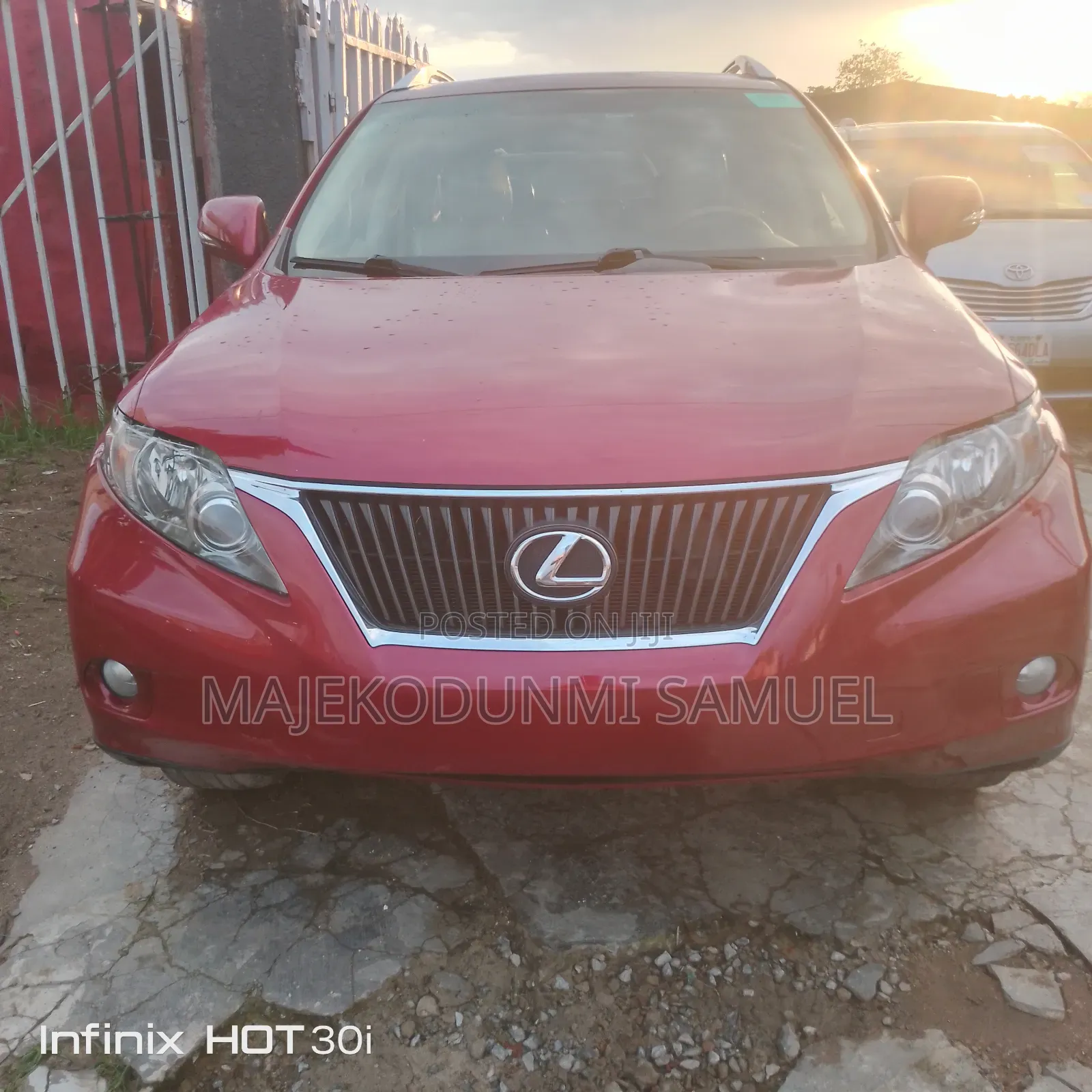 Lexus RX 2010 Red