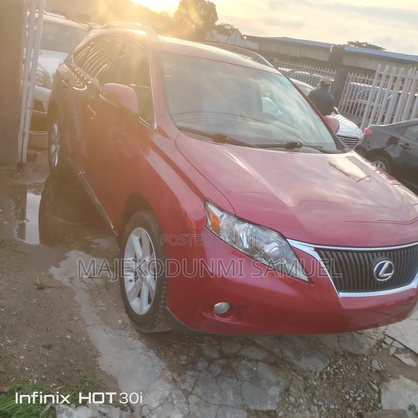 Lexus RX 2010 Red