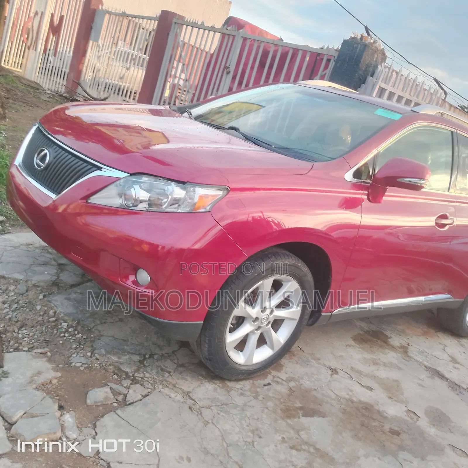 Lexus RX 2010 Red