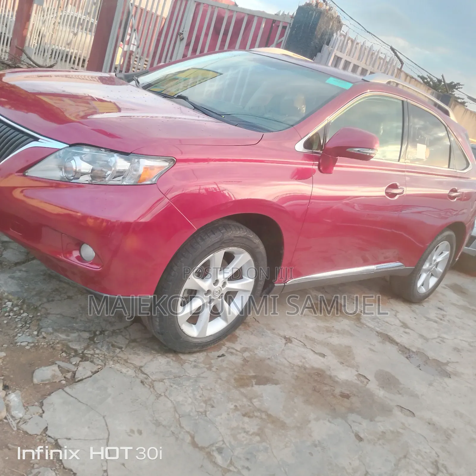 Lexus RX 2010 Red