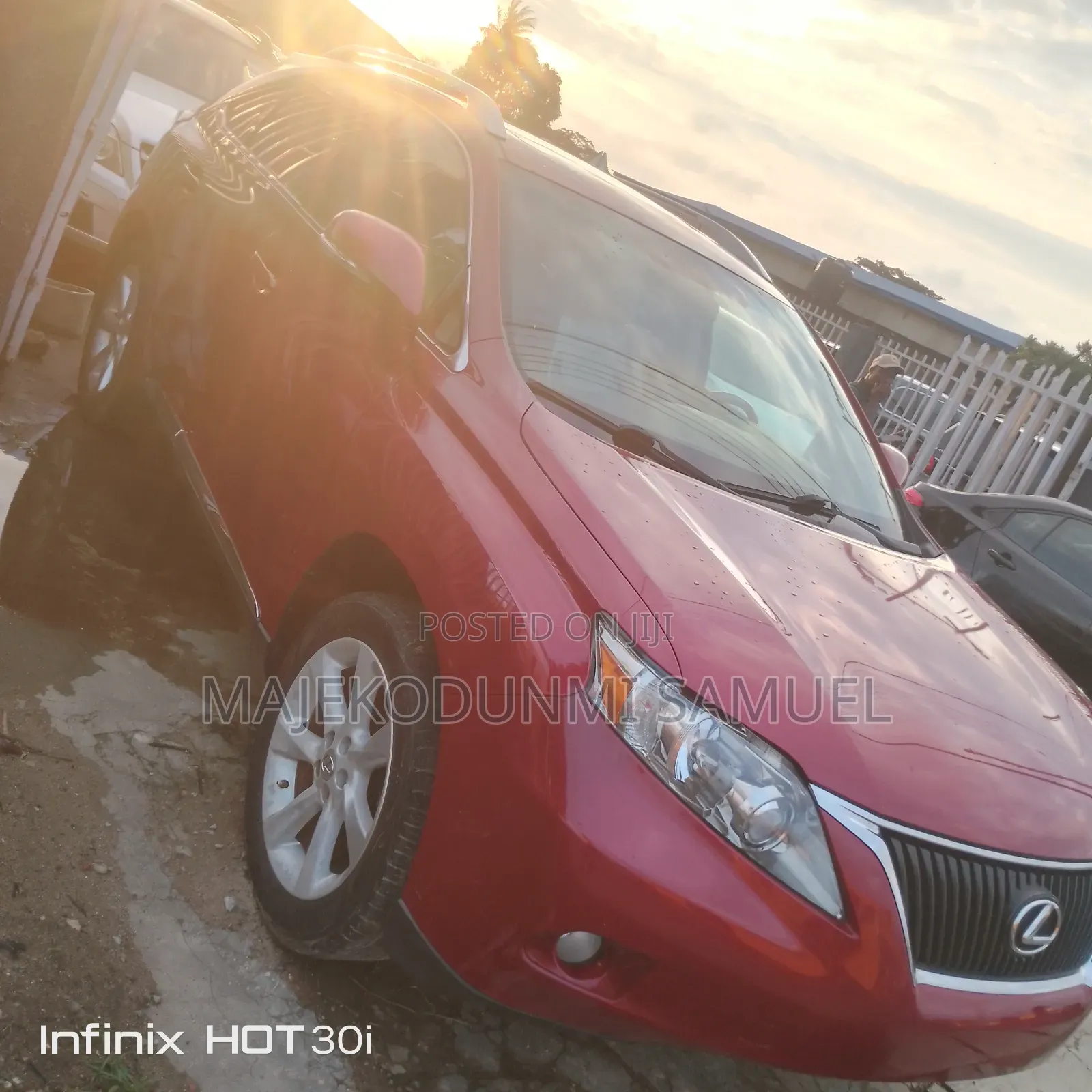 Lexus RX 2010 Red