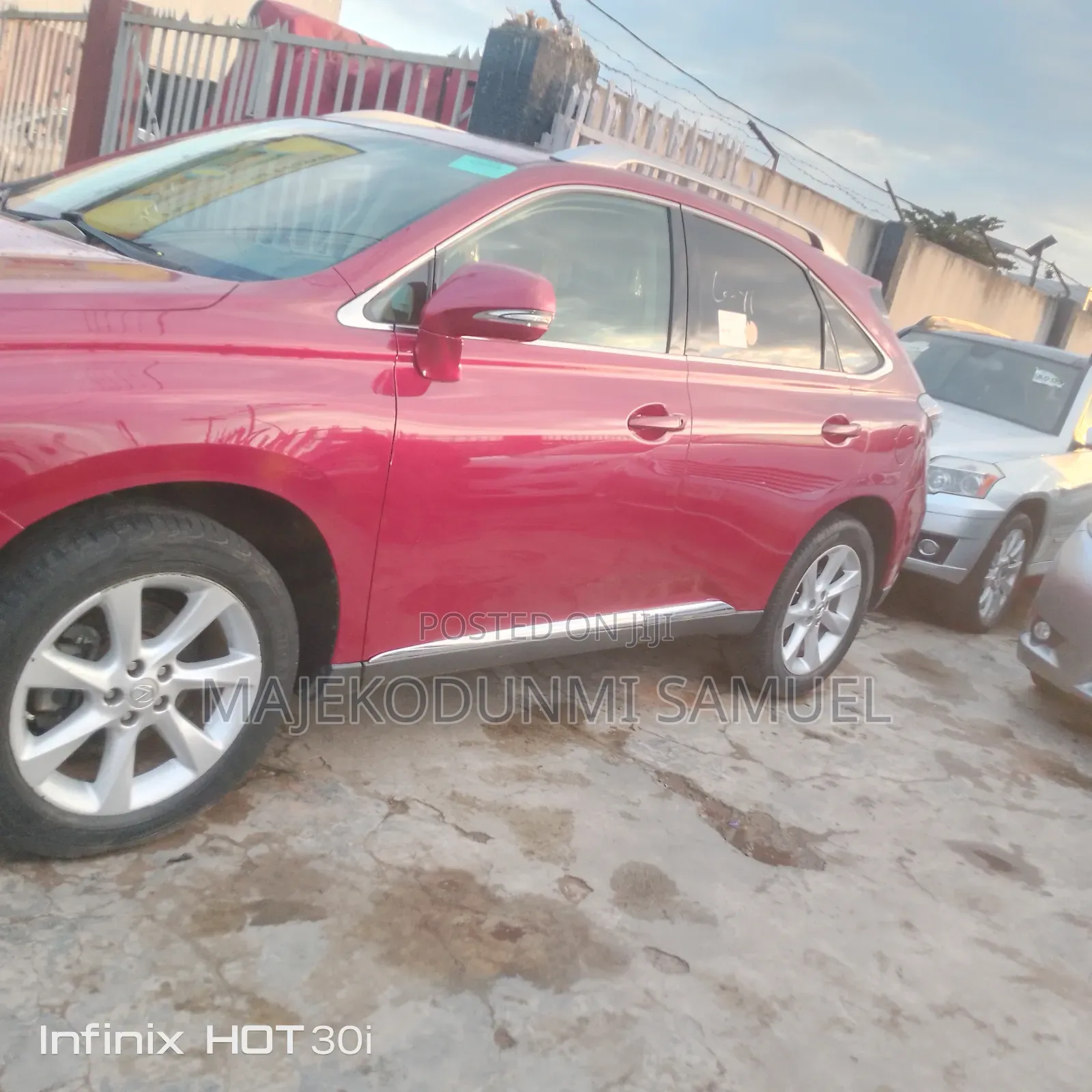 Lexus RX 2010 Red
