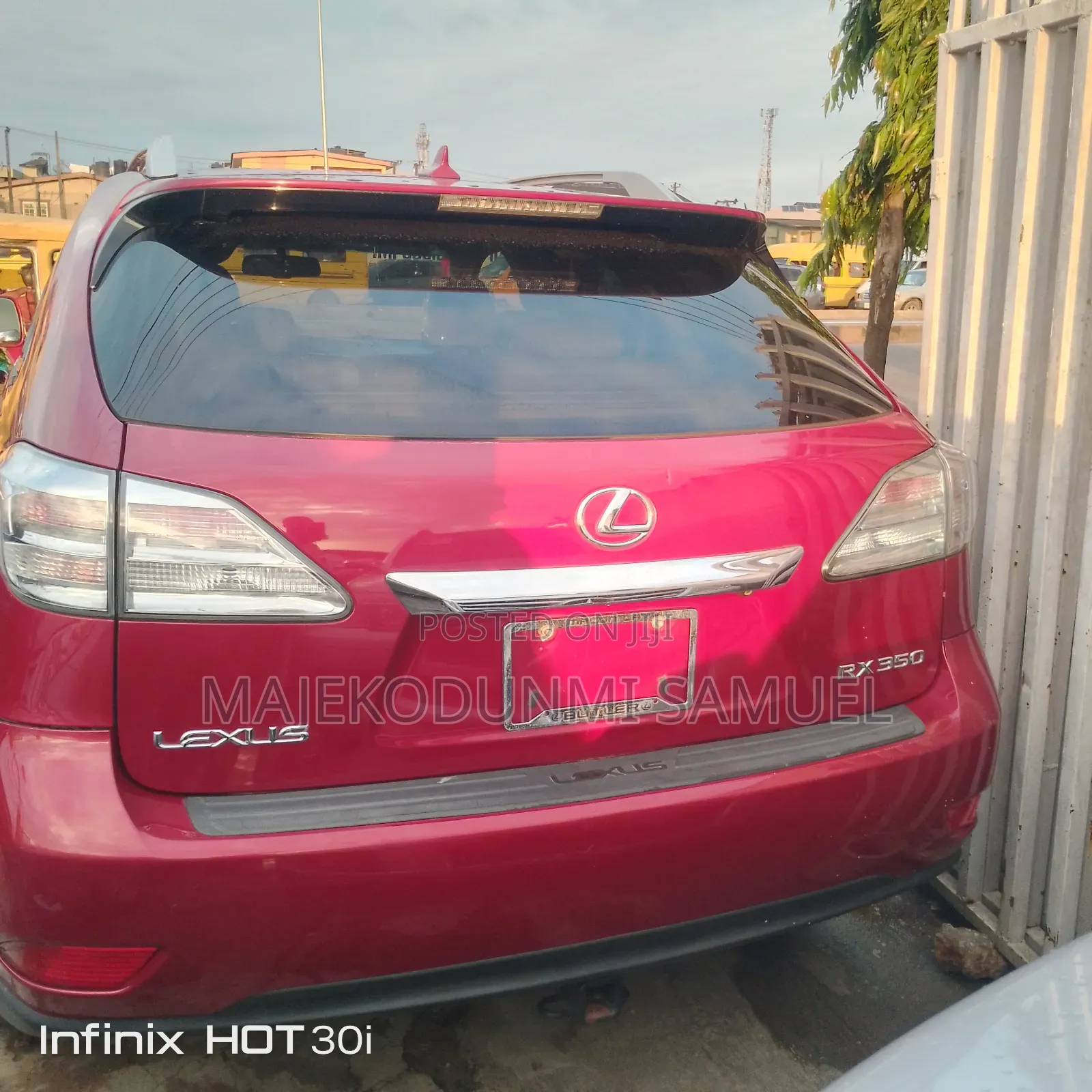 Lexus RX 2010 Red