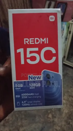 Xiaomi Redmi 15C 4G 128 GB Blue