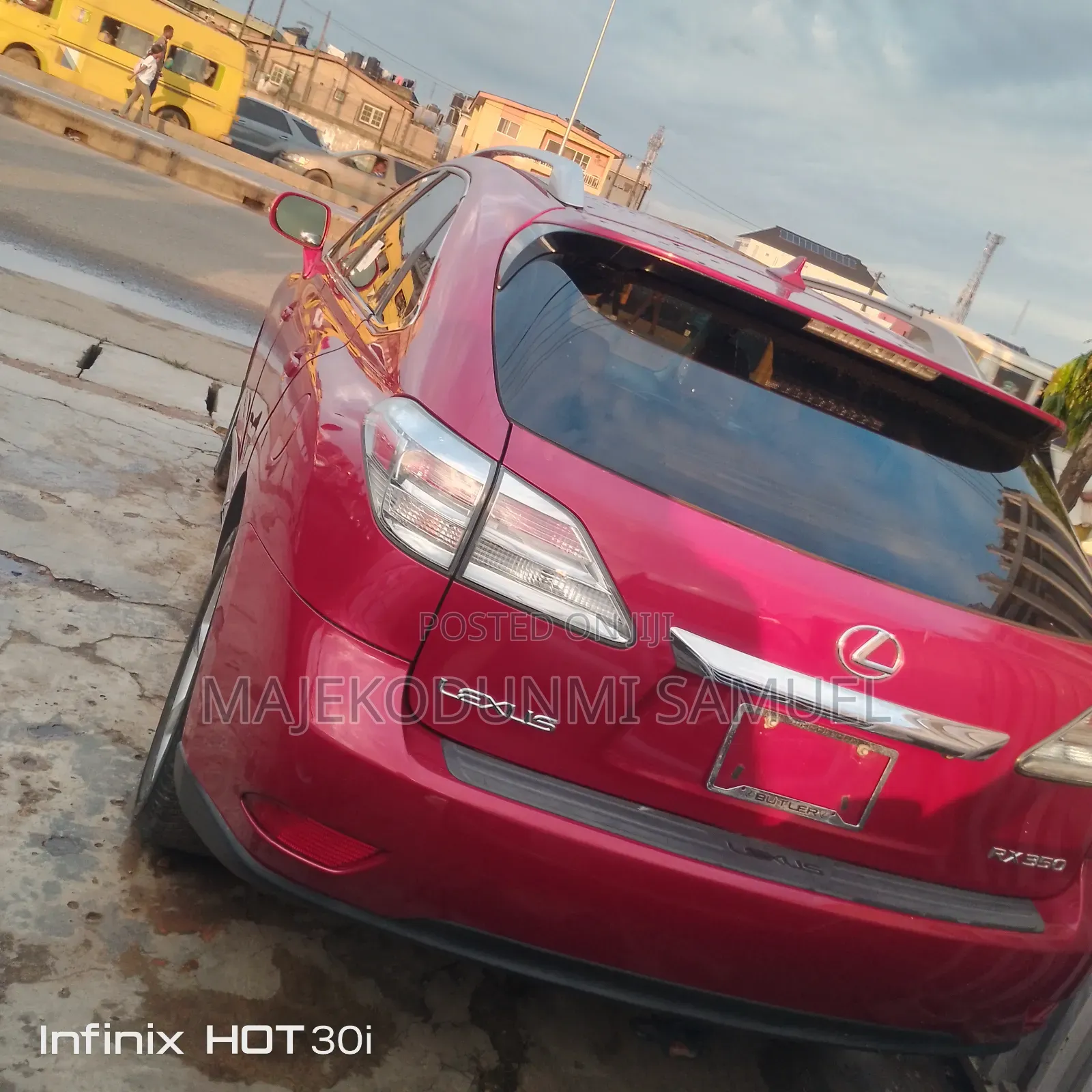 Lexus RX 2010 Red