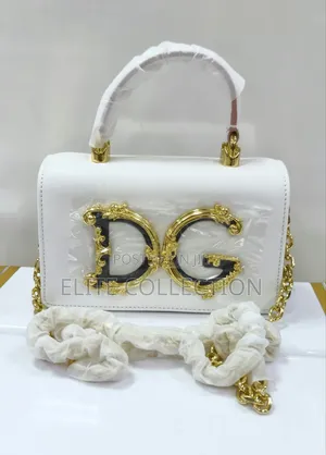 High Quality D G Leather Bag It's leather . Available as Displayed