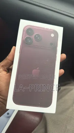 New Apple iPhone 18 Pro Max 256 GB Red