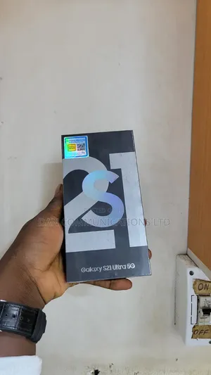 New Samsung Galaxy S21 Ultra 5G 256 GB Silver