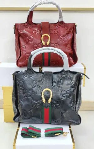 High Quality Gucci Leather Bag It's leather . Available as Displayed